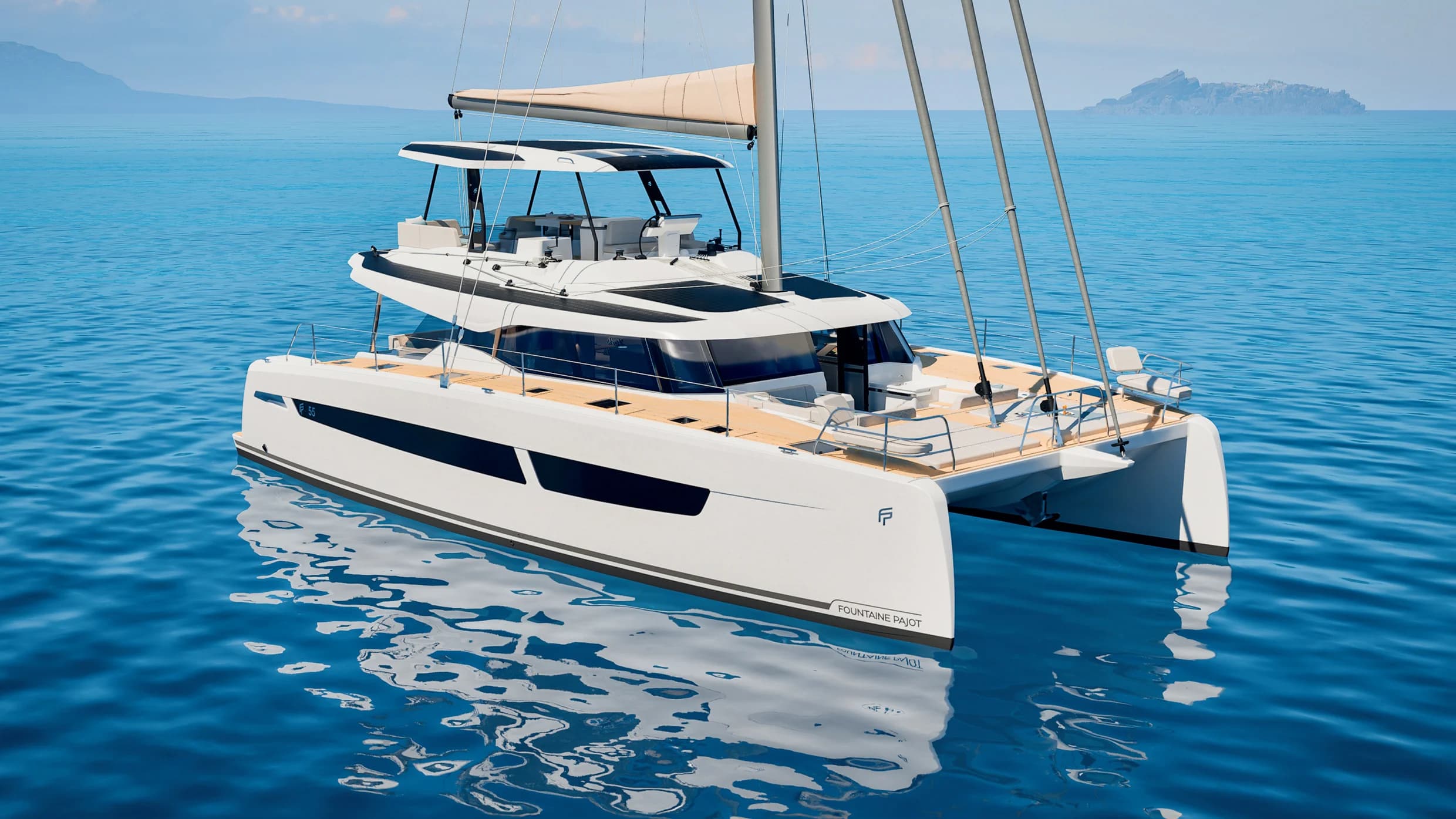 Nouveauté ! FP 55, le nouveau catamaran signé Fountaine Pajot
